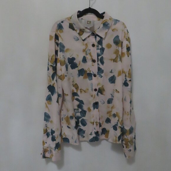 Like New Edit Floral Shirt and Skirt Set - Picture 1 of 4